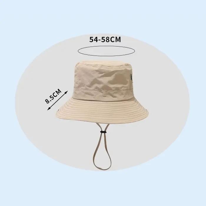 Chapeau de soleil d'été surdimensionné à large bord pour hommes