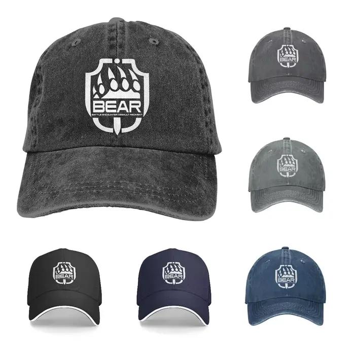 Casquette de baseball vintage unisexe Escape from Tarkov Bear Claw