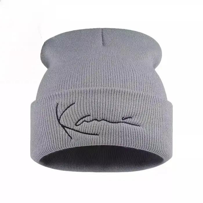 Karl Kani – chapeau tricoté rétro avec lettres brodées pour hommes et femmes