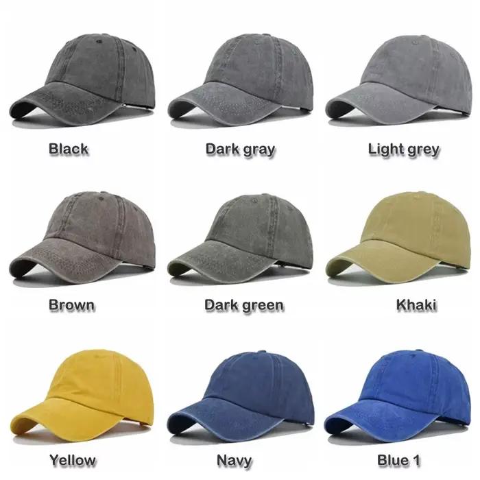 Casquettes de Baseball avec Logo personnalisé pour hommes