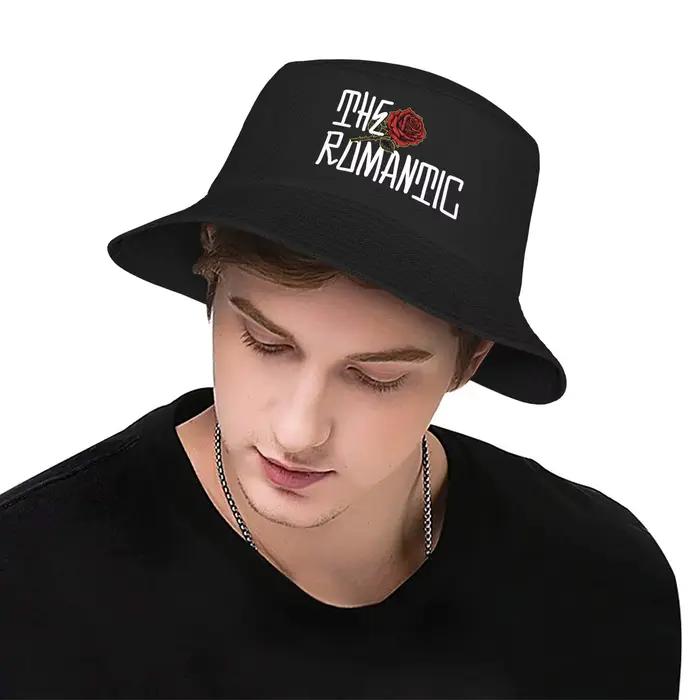 Chapeau Bob Bruno Mars Printemps Tendance Romantique Chapeaux de Pêcheur pour Hommes et Femmes Casquettes de Pêche