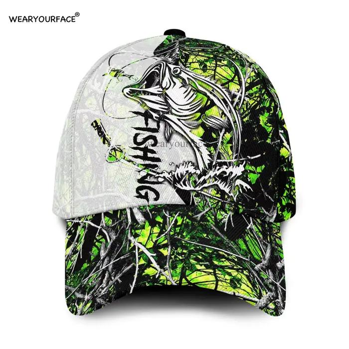 Casquette de baseball unisexe imprimée en 3D
