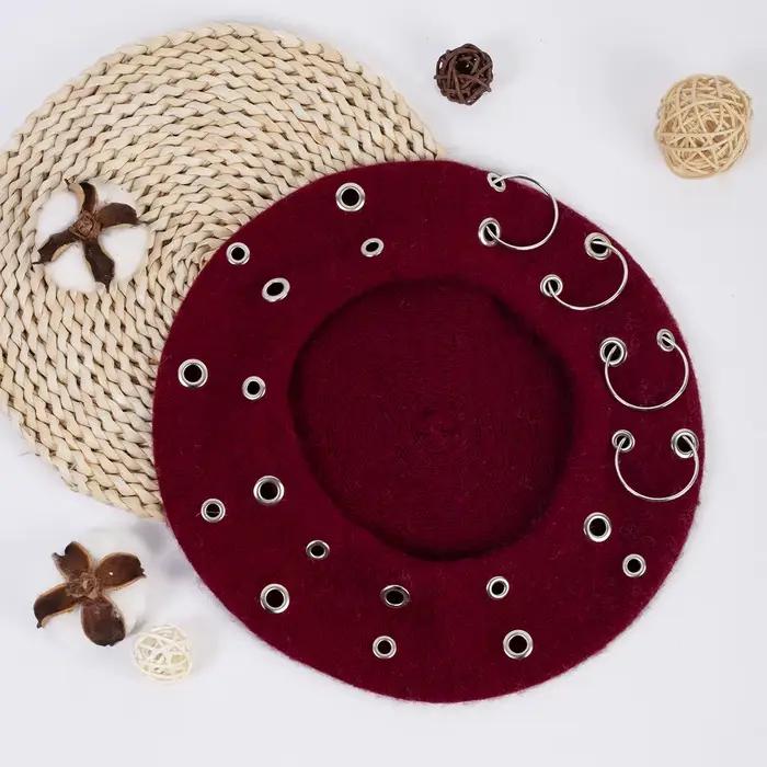 Béret chaud tricoté pour femmes