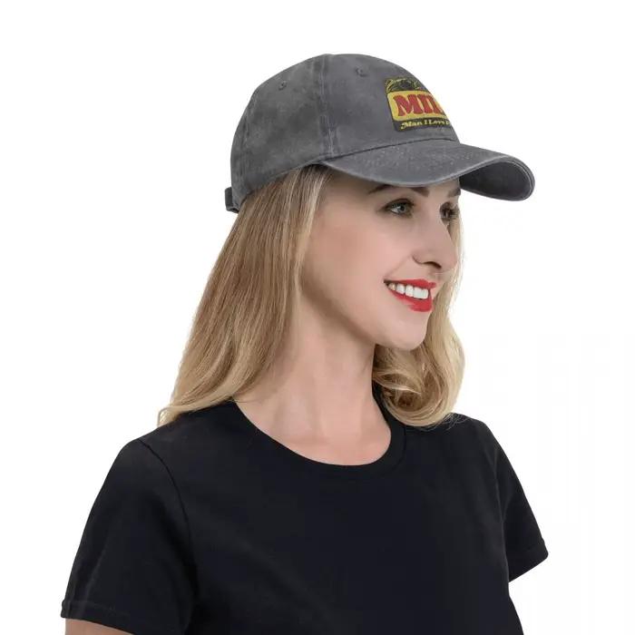 MILF homme j'aime la pêche casquette de Baseball hommes chapeaux femmes visière Protection Snapback Art casquettes