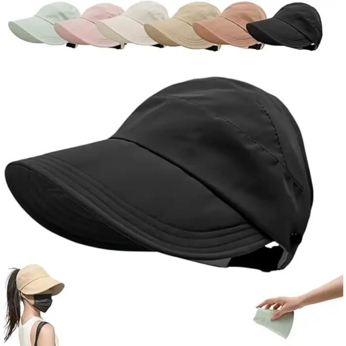 Chapeaux de soleil pour femmes à large bord