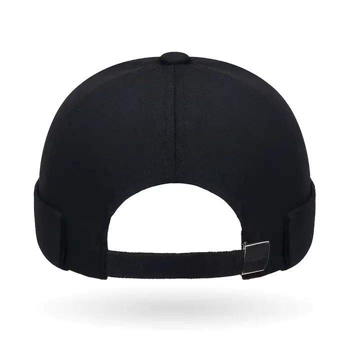 Nouveau chapeau dôme brodé ajustable style coréen sans bord pour le printemps et l'été