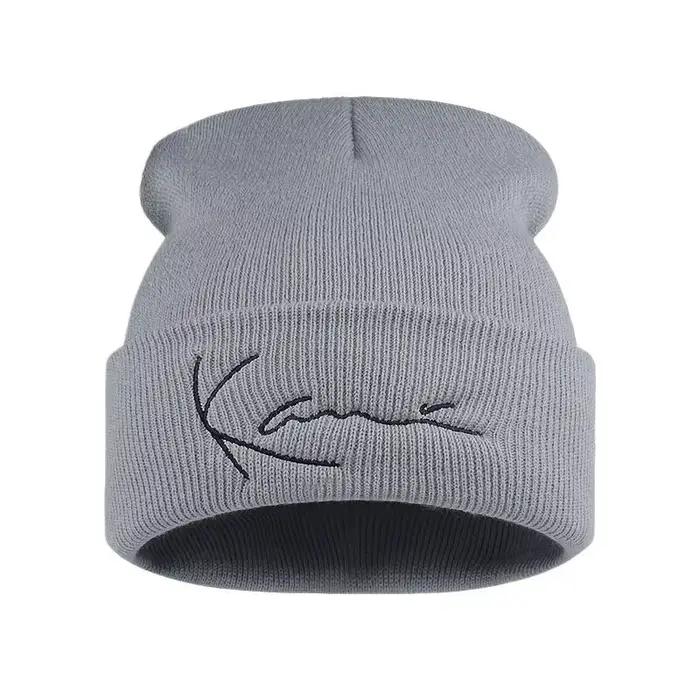 Karl Kani – chapeau tricoté avec lettres rétro brodées pour hommes et femmes