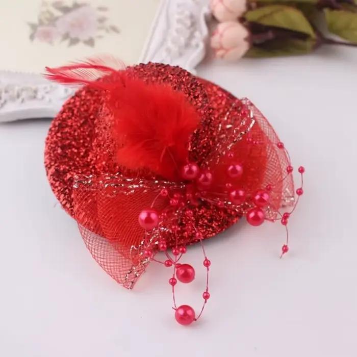Chapeau Fascinator Scintillant pour Fille