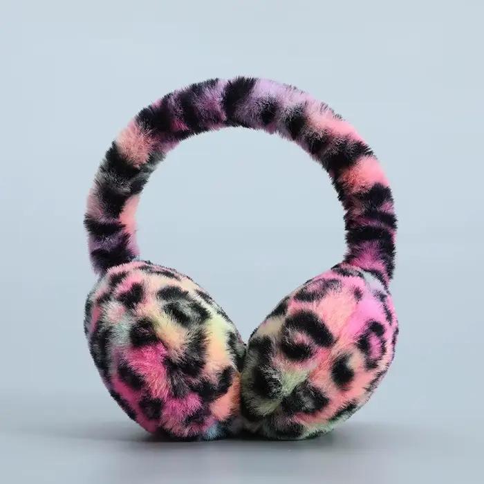 Mode hiver cache-oreilles pour femmes filles fausse fourrure mignon