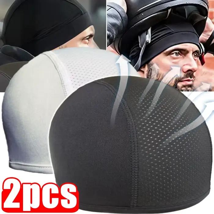 Bonnet de moto respirant à séchage rapide