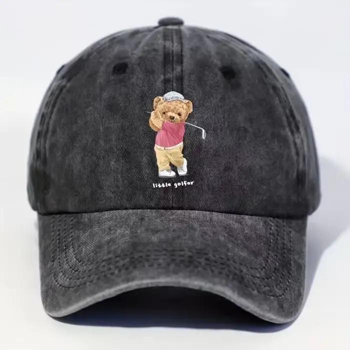 Casquette de baseball réglable en coton]