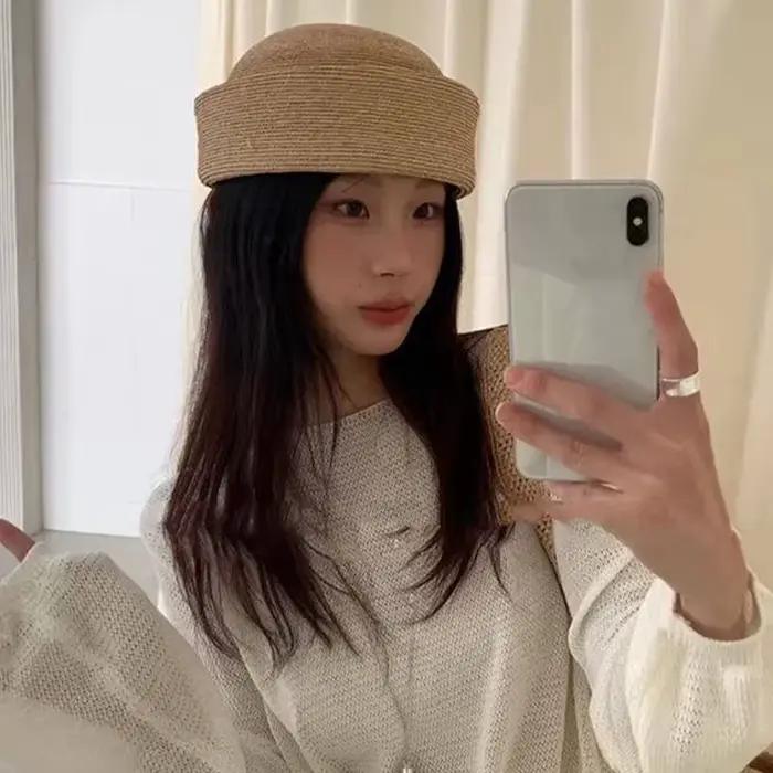 Nouveau Chapeau de Soleil d'Été pour Femme