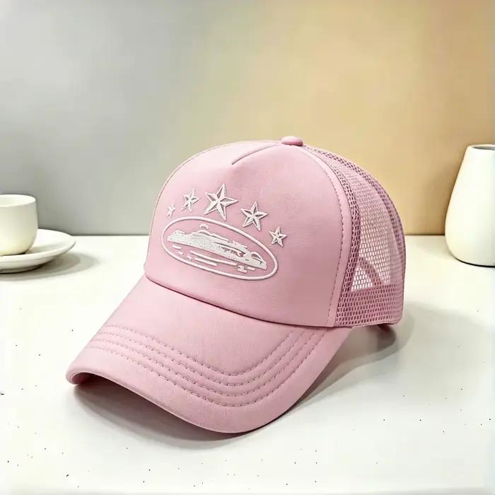 Nouvelle casquette de baseball tendance européenne et américaine avec imprimé unique de bateau de croisière