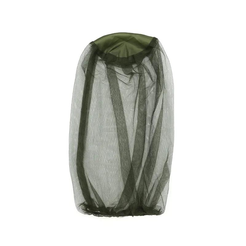 Chapeau de pêche en plein air avec filet anti-moustiques et insectes, protection solaire pour le vis