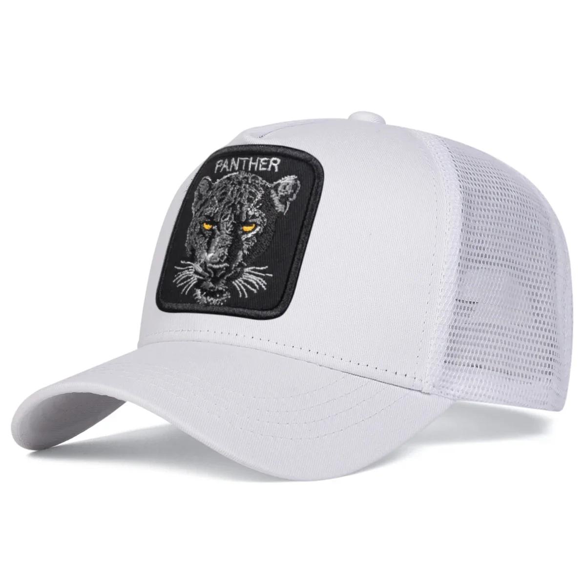 Casquettes de Baseball unisexes avec broderie PANTHER, chapeaux décontractés réglables pour l'extéri