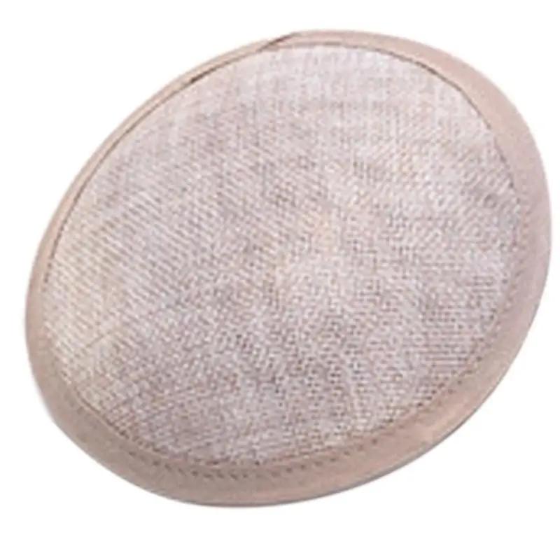 Base chapeau fascinant pour femmes, accessoires pour bricolage, Kits fabrication Base ronde en lin D
