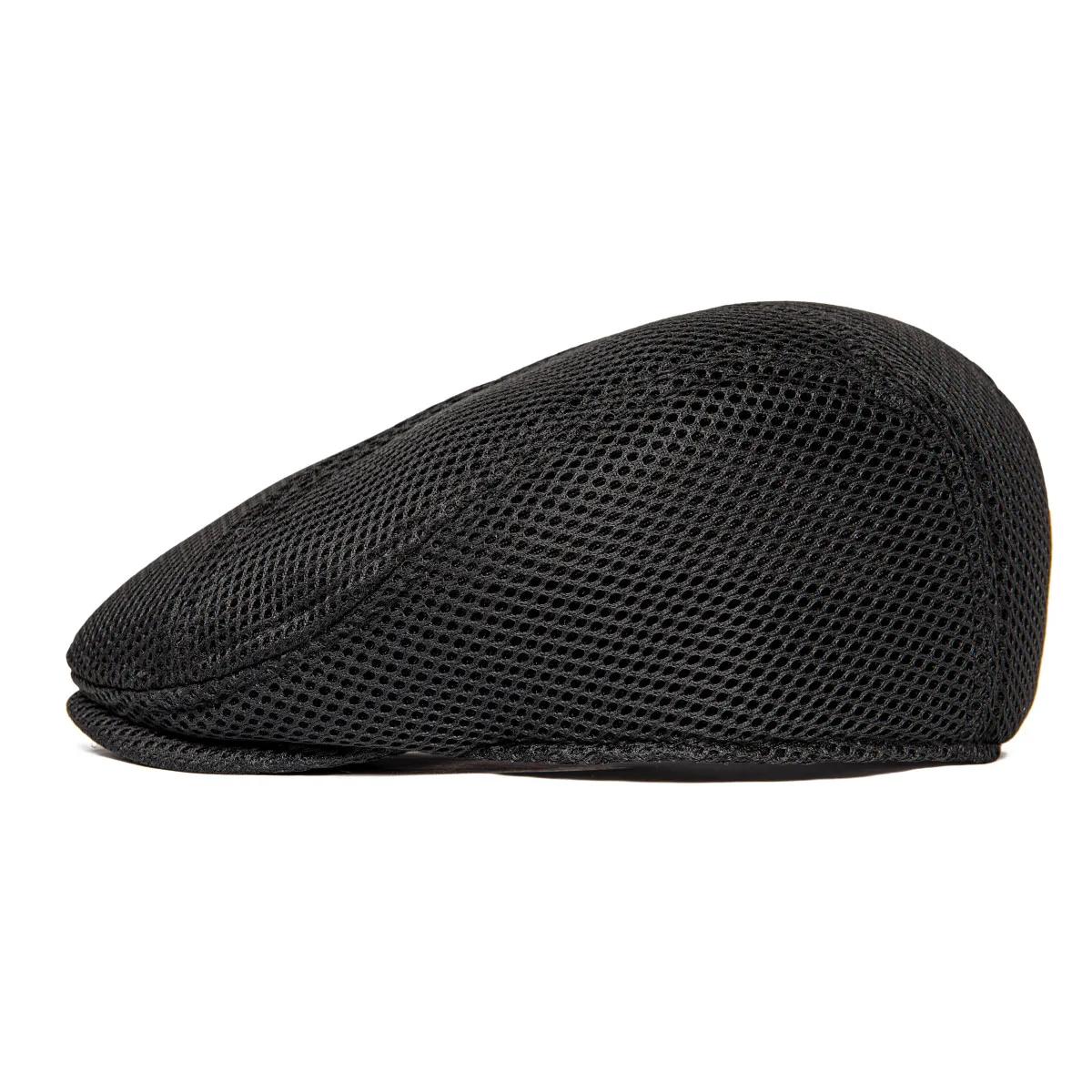 FEINION Bérets en maille respirante pour hommes, chapeaux de soleil rétro, casquettes de peintre, ca