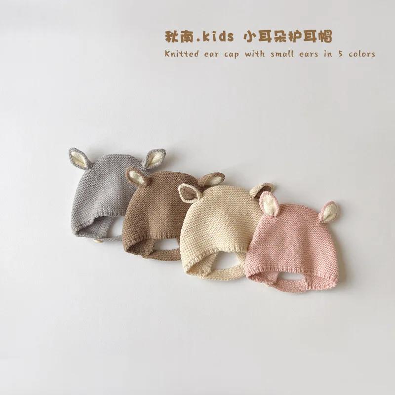 0-2 ans bébé chapeau automne hiver oreille lapin tricoté enfants chapeau bébé filles bébé garçons mi