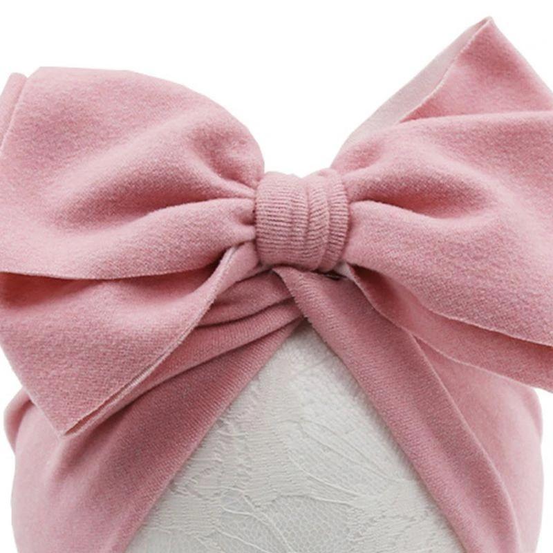 Baby Hat Girls Bows Turban Hat Photography Infant Props