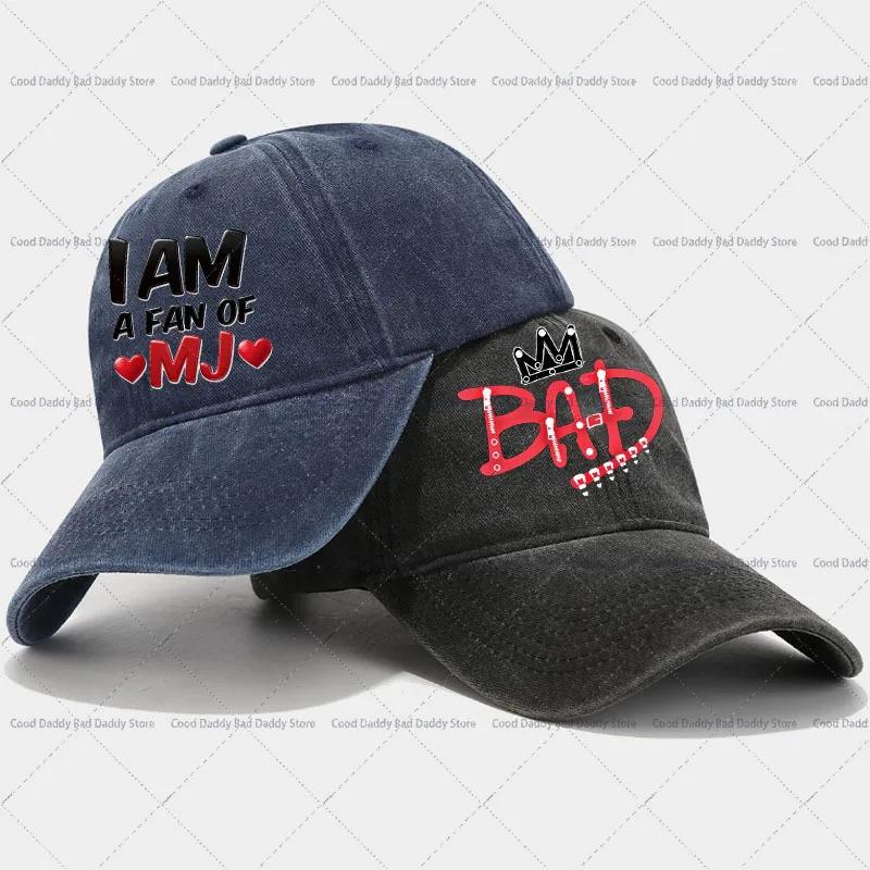 Casquettes de baseball en maille The King of Dance MJ pour hommes et femmes