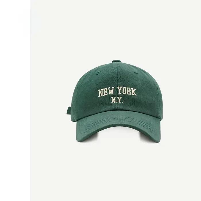 Casquette de Baseball avec lettres de NEW YORK pour femmes et hommes, chapeau de soleil de sport, Kp