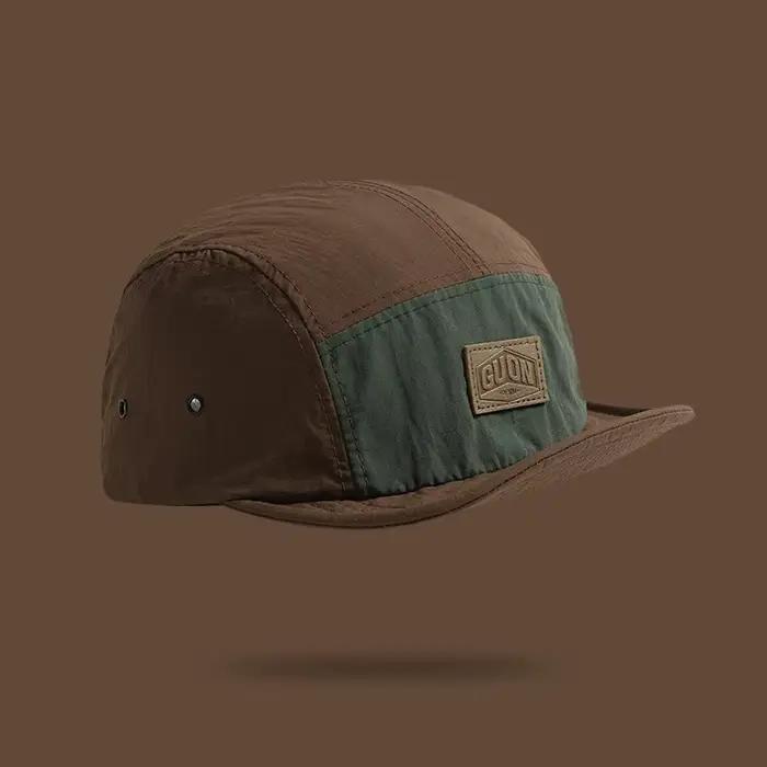 Casquette de baseball rétro pour homme, chapeau à visière, bord souple, couture de personnalité, sol