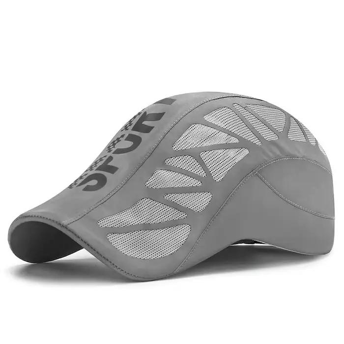 Chapeau de Sport Alphabet pour hommes, nouveau chapeau d'été en maille respirante, ombre à séchage r