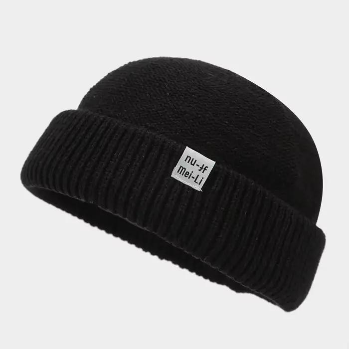 Hip Hop Beanie tricoté chapeau hommes mode Skullcap automne femmes hiver sans bords Baggy Melon casq