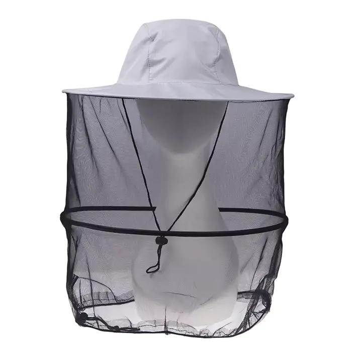Chapeau anti-moustiques avec filet GNE pour hommes et femmes, répulsif en maille, équation d'insecte