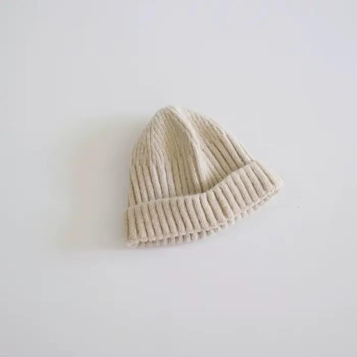 Chapeau chaud d'hiver en laine tricoté pour enfants de 2 à 6 ans, Bonnet en Crochet pour garçons et