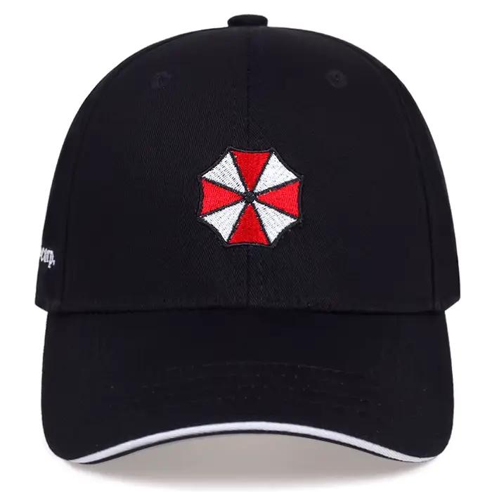 Casquette de Baseball brodée par parapluie unisexe, chapeaux décontractés réglables pour l'extérieur