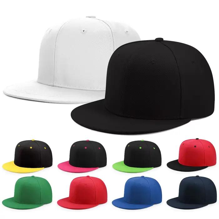 Nouvelle offre spéciale casquette plaine Snapback chapeau de haute qualité adulte Hip Hop casquette