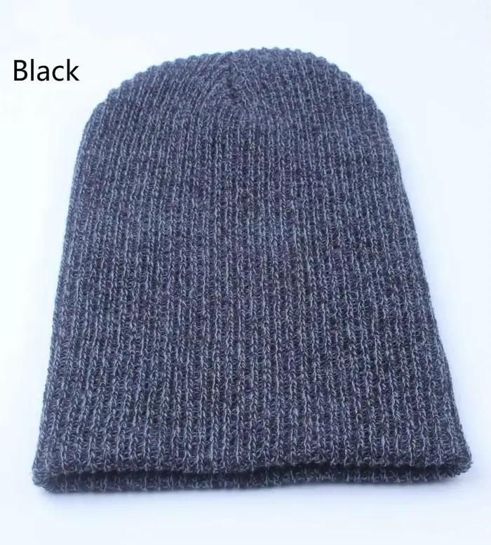 COKK – Bonnet tricoté pour homme et femme, Bonnet d'hiver, bas, Skullies