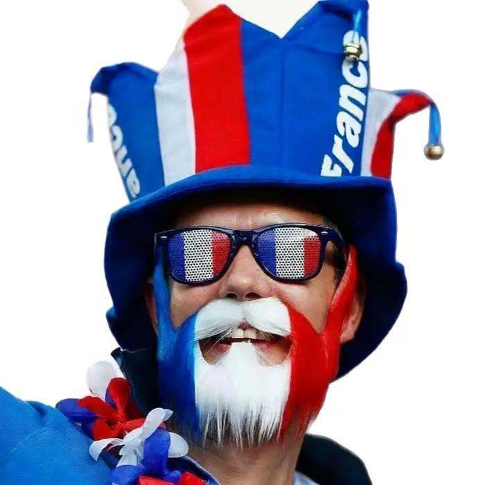 Nouveauté 2026 Casquette de supporter de football mondial avec drapeau pour garçons et filles, pour