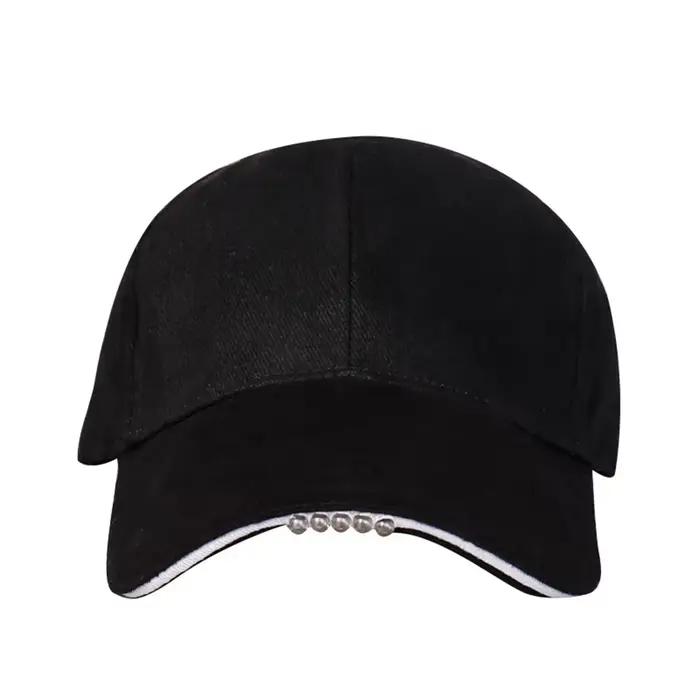 CamSolomon-Casquette de baseball avec éclairage LED de nuit, chapeau de pêche Shoous, canadisme, cha