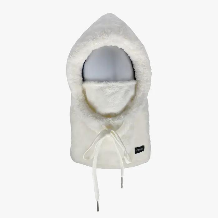 Masque de cou une pièce en velours d'hiver et casquette de pull épaisse, Protection des oreilles, ca