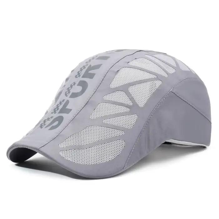 Nouvelle Arrivée Été Casquette de Baseball Homme avec Lettres SPORT sur le Panneau Avant, Respirante