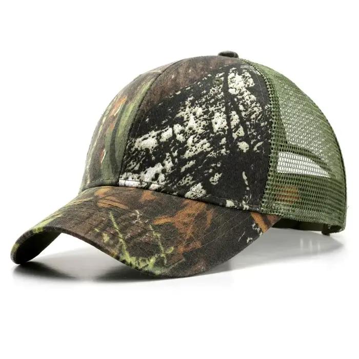 Chasse en plein air randonnée Camping visière réglable chapeau maille chapeau casquette de Baseball