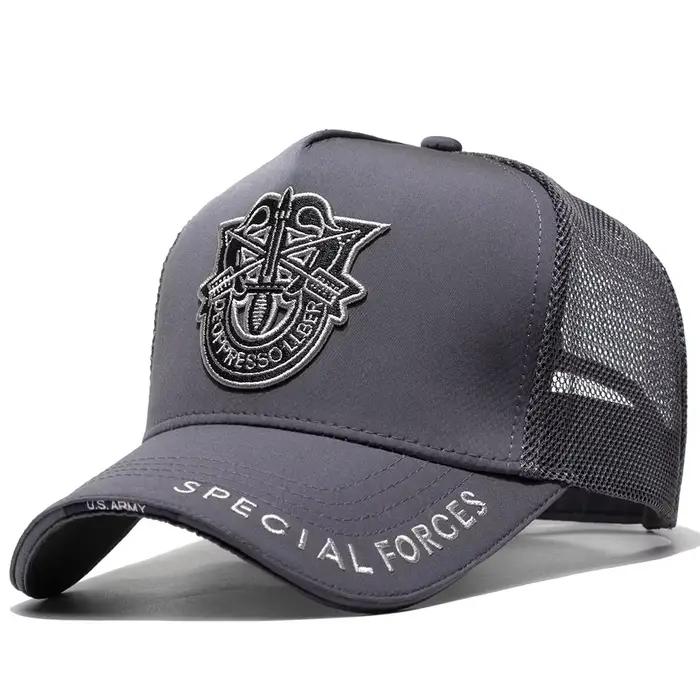 Casquette de Baseball en maille respirante pour hommes, réglable, grande taille, grande tête 56-65cm