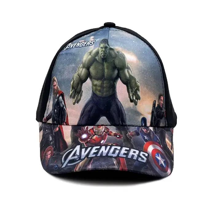 Casquette de baseball pour garçons, motif Avengers, Iron Man/Captain/Thor, casquette à visière pour