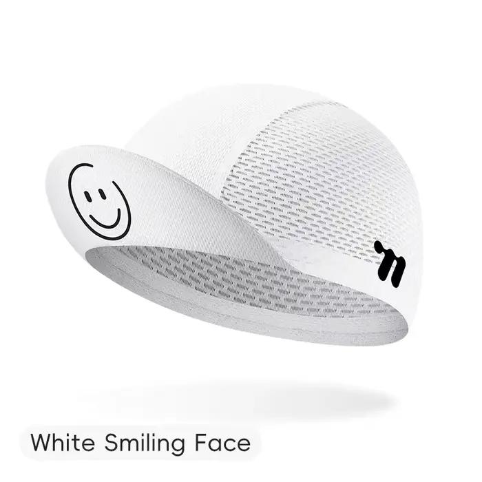 WEST BIKING-Casquettes de cyclisme à bord rabattable, chapeau de course en maille, respirant, visage