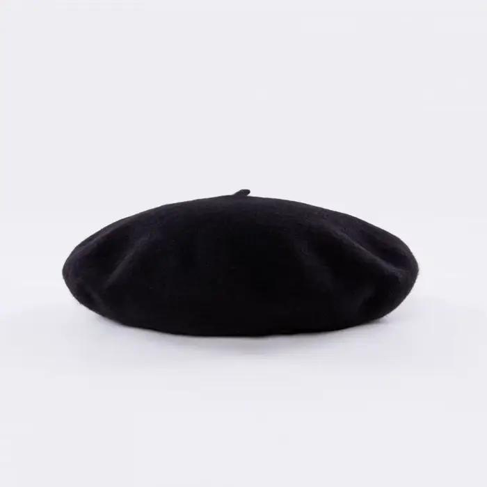 COKK – béret en laine pour femme, chapeau d'hiver, casquette plate, tricot, en cachemire, pour fille