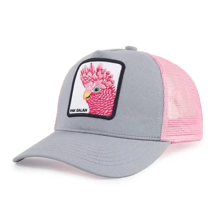 Casquette de Baseball brodée d'animaux transfrontaliers, unisexe, chapeau à large bord, Protection s