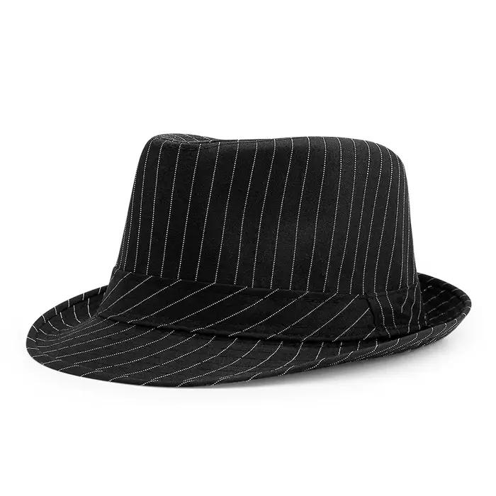 Chapeau haut-de-forme rétro britannique pour hommes et femmes, chapeau de Jazz, petit chapeau de dan