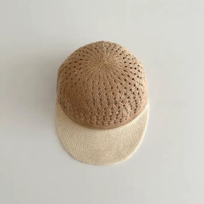 Chapeau de baseball d'été pour enfants de 2 à 6 ans, chapeau à oreilles de chat pour garçons et fill
