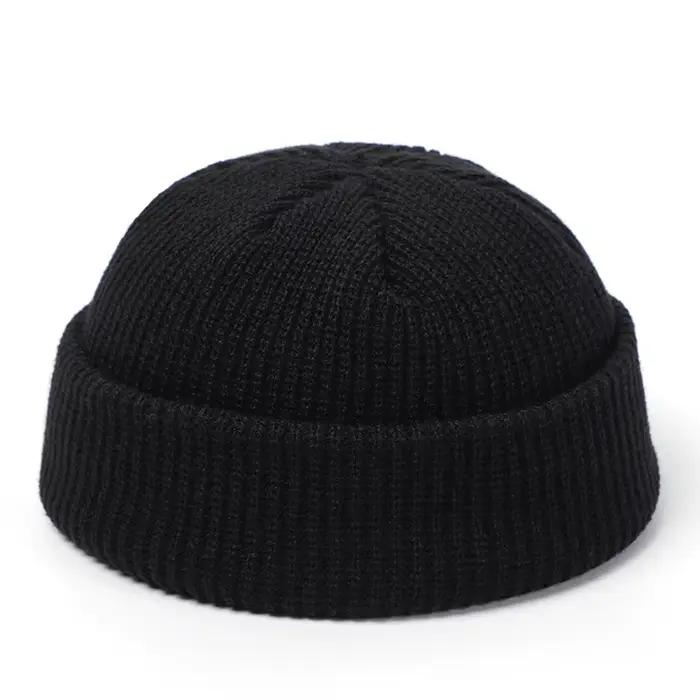 Bonnet sans bord rétro pour hommes et femmes, casquette melon baggy, bonnets Docker FishSuffolk, cha