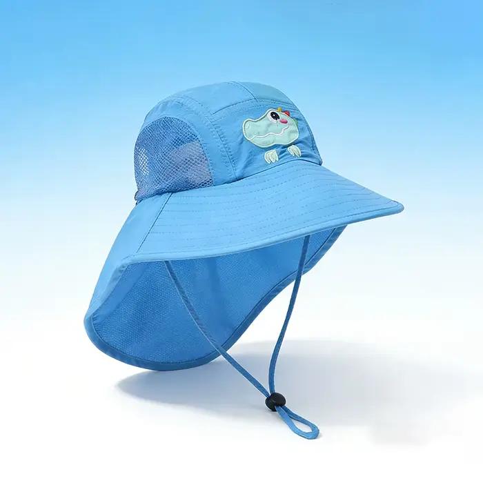 Chapeau de protection solaire pour enfants - chapeau de soleil pour bébé, chapeau de soleil pour gar