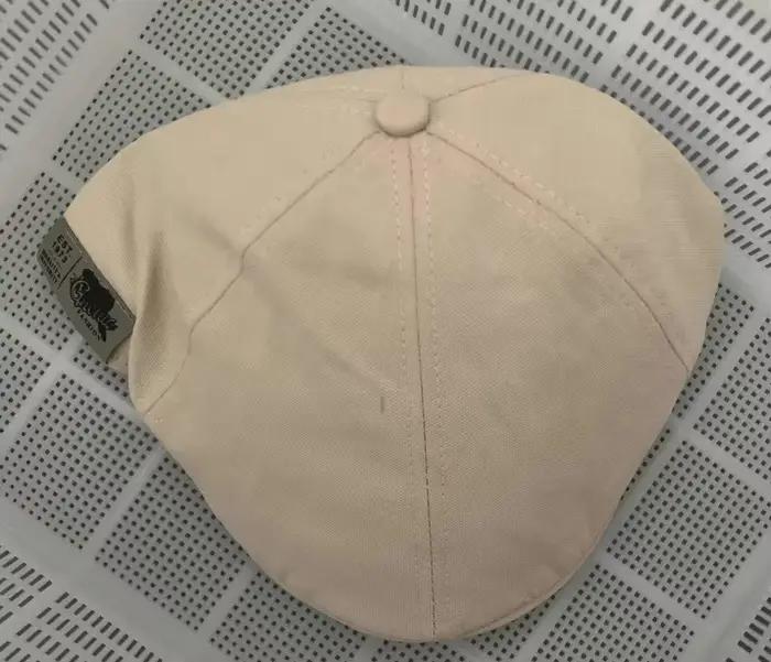Chapeau rétro tendance, porté devant ou derrière, casquette bec de canard, casquette de newsboy kaki
