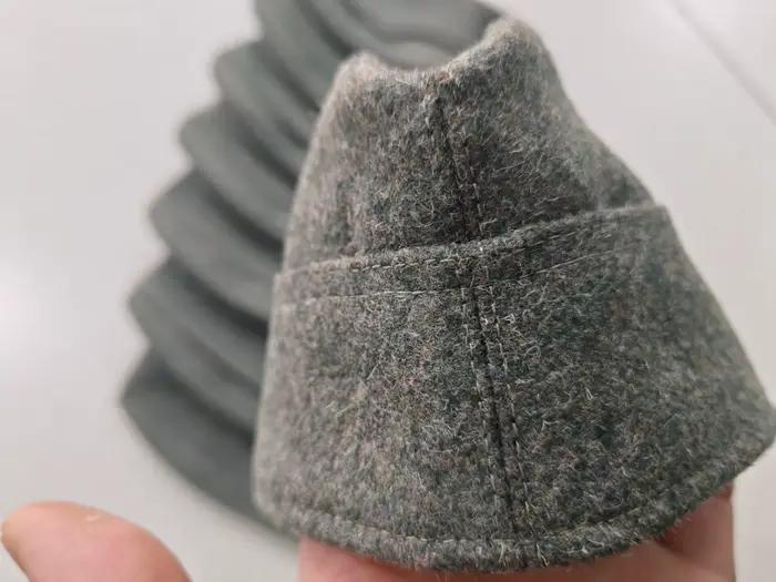 Chapeau E.M.D WW2 .M34, bonnet allemand en laine, chapeau de voyage
