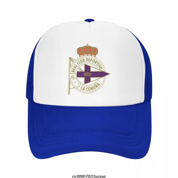 Casquette de baseball en maille Deportivo De La Coruña, pour l'été, pour hommes et femmes, mode spor